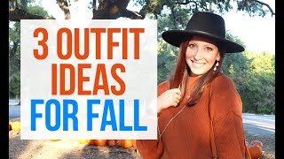 3 Ways to Dress for Fall 🍁 What Should I Be Wearing This Autumn