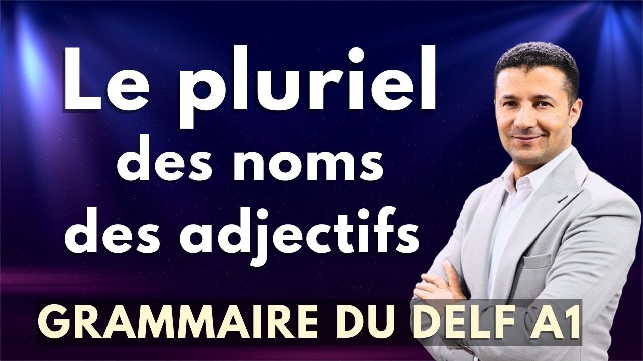 (7) جمع الأسماء والصفات - قواعد اللغة الفرنسية Grammaire Delf A1- Le pluriel des noms des adjectifs