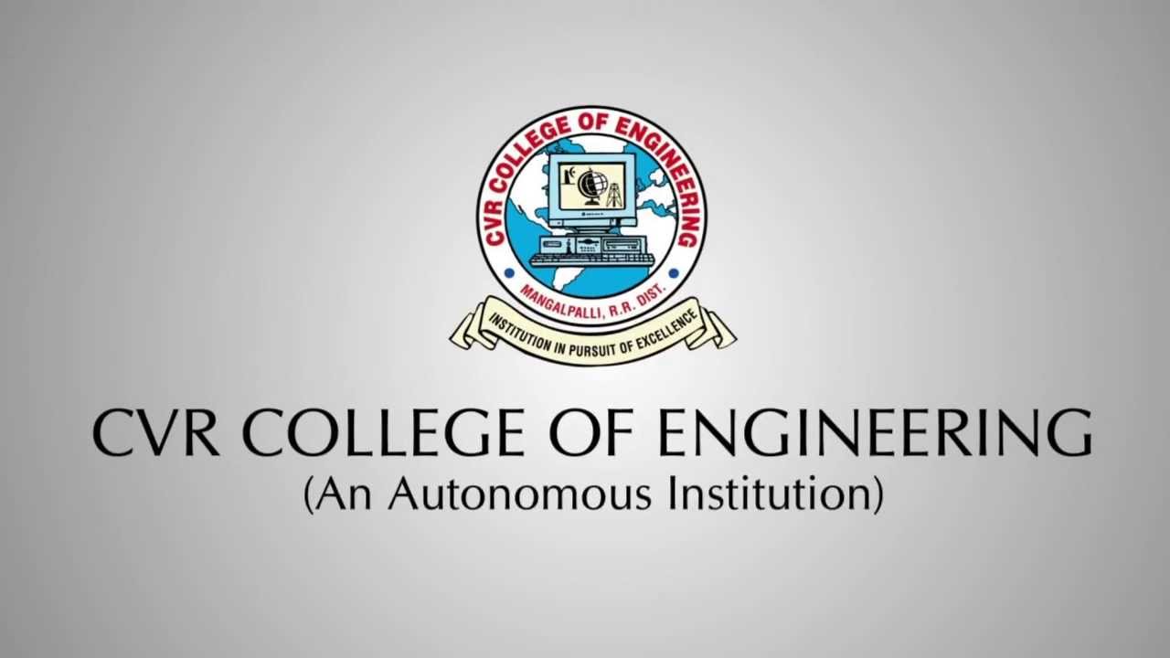 Cvr College Of Engineering Logo