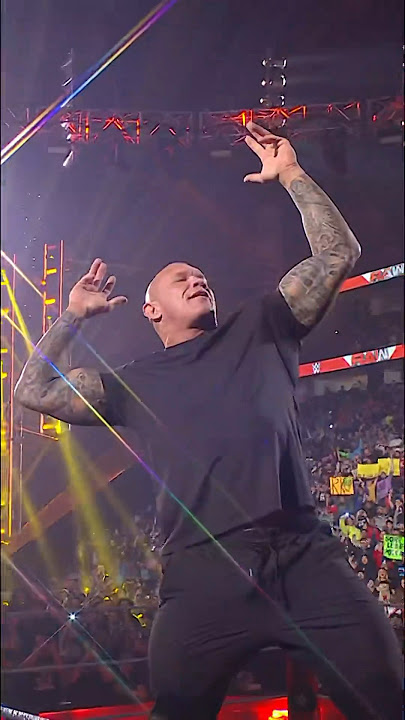 What a special moment for Randy Orton last night on #WWERaw 🐍