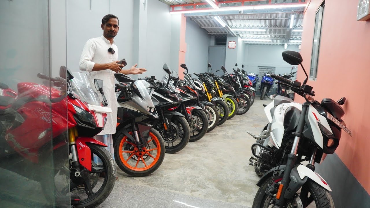 SECOND HAND KTM RC DUKE R15 V4 V3 V2 GIXXER GLAMOUR MT15