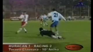 HURACAN - RACING (1-2) CLAUSURA 1999. FECHA 10 (29 abril)