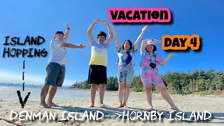 Vacation | Day 4 | Island Hopping | Denman Island To Hornby Island | all about JeRe