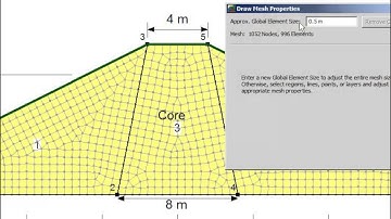 SEEP/W Session 2: Geometry and Finite Element Mesh