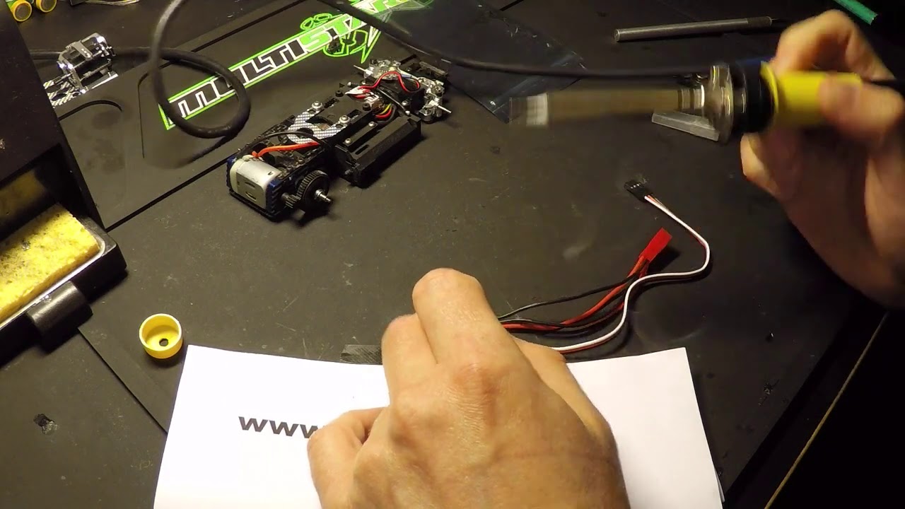 MiniZ MiniZ Brushed ESC build YouTube