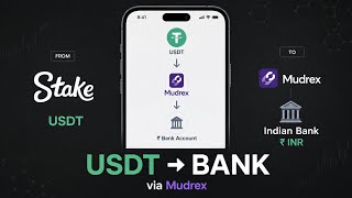 Stake Se USDT Bank Account Me Kaise Withdraw Kare? 🔥 | Mudrex Withdrawal Guide (Hindi)