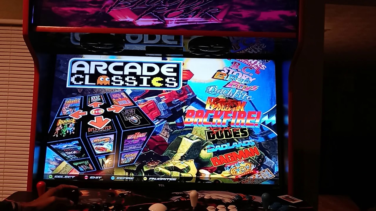 the arcade guys 43" retro plus arcade hyperspin show part 2