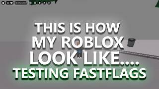 Testing Dfintdebugdynamicrenderkilopixels Fastflag And Its Insane.. Roblox Fastflags Fps Boosttest