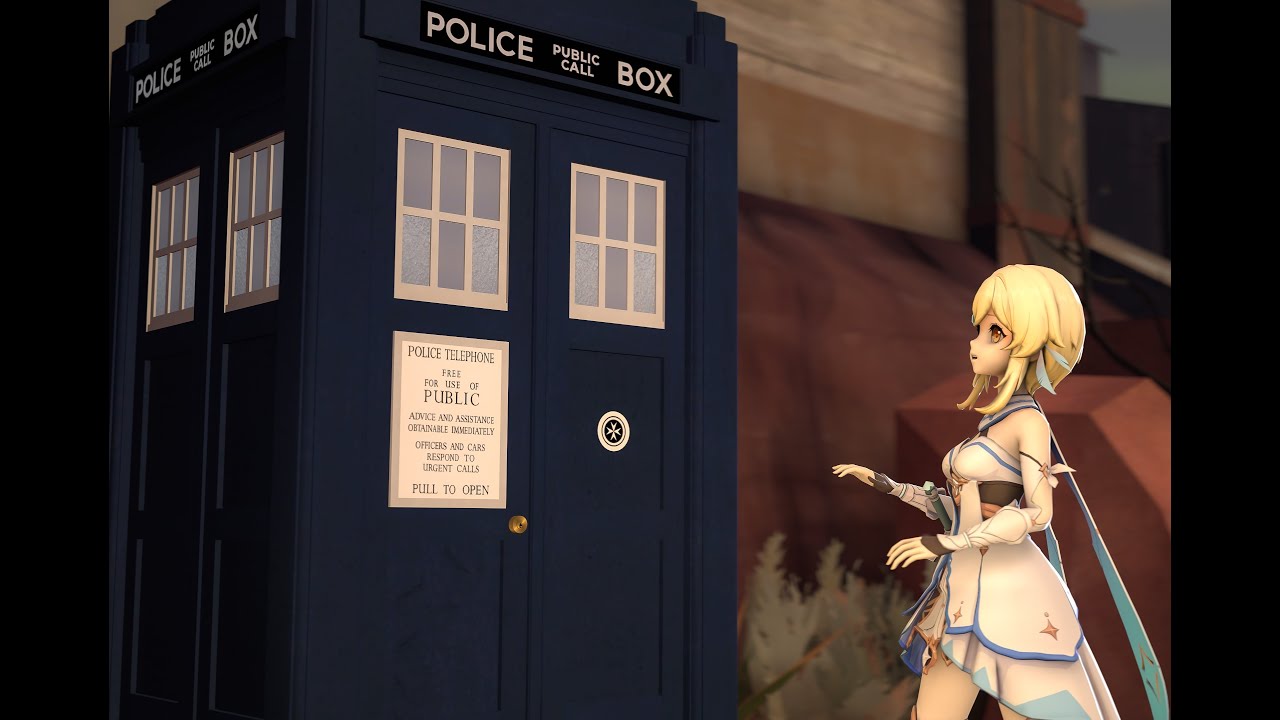 [SFM] TARDIS Dematerialization and Materialization test - YouTube