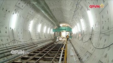 Cận cảnh ga ngầm Nhà hát thành phố Hồ Chí Minh