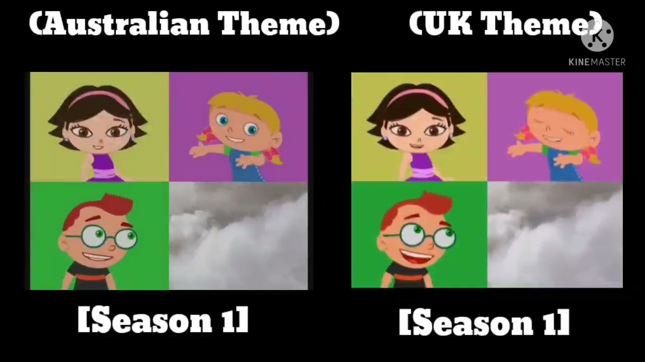 Little Einsteins | Both Season 1 intros | Australian VS UK (United ...