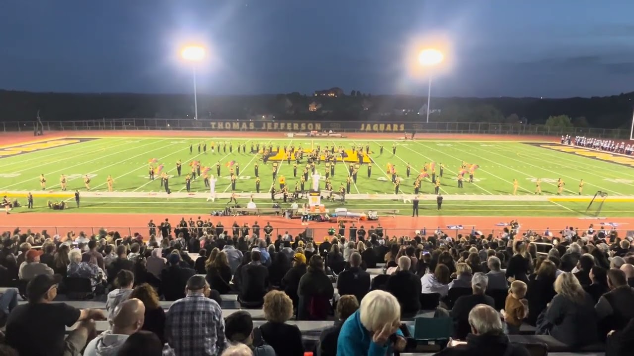 Thomas Jefferson High School Jaguar Marching Band - Halftime - TJ vs Central Valley - 8-29-25