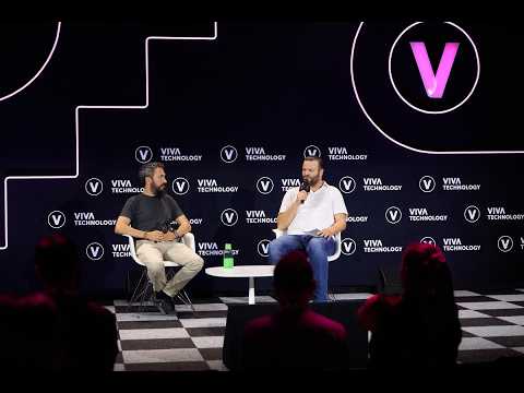 Luca Eisenstecken and Jordi Romero fireside chat at Vivatech 2025