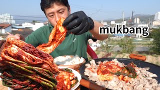 삶의현장...매운김치먹방(Spicy Kimchi mukbang)1080p60