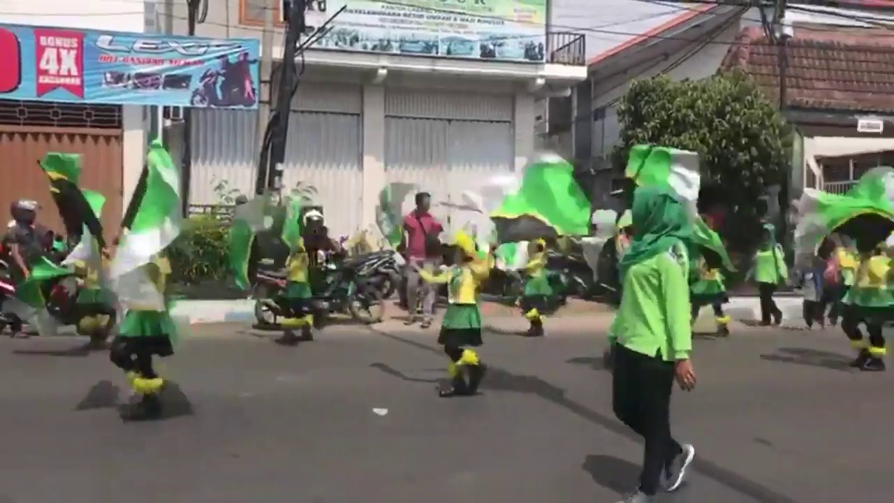 LOMBA KIRAB DRUMBAND SD HIDAYATUL MUBTADIIN || GITA AL-HIDAYAH || PASURUAN