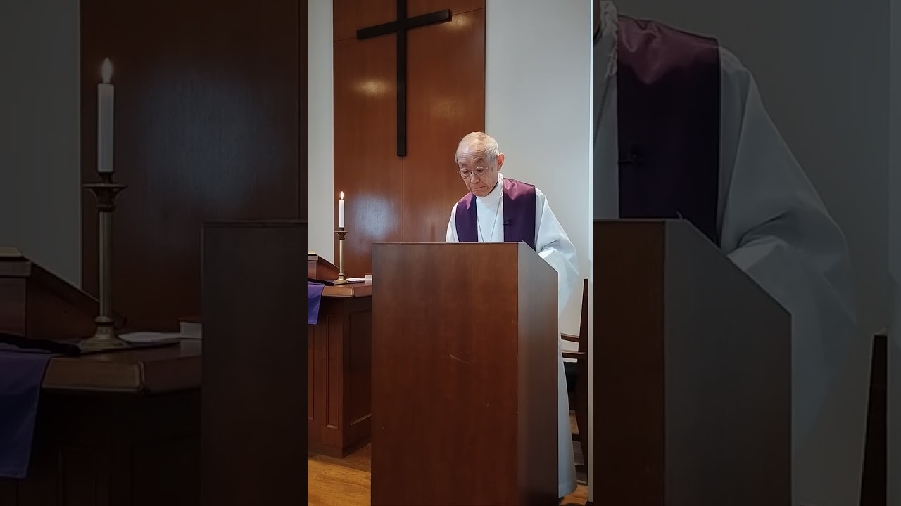 黃大衛牧師2月22日の日本語説教「人は神の言葉で生きる」マタイによる福音書4章1節〜11節