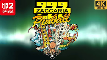 Zaccaria Pinball | Nintendo Switch 2 Gameplay First Look 4K 60FPS ( No Commentary )