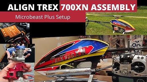 Align Trex 700XN Dominator Assembly with Microbeast Plus programming