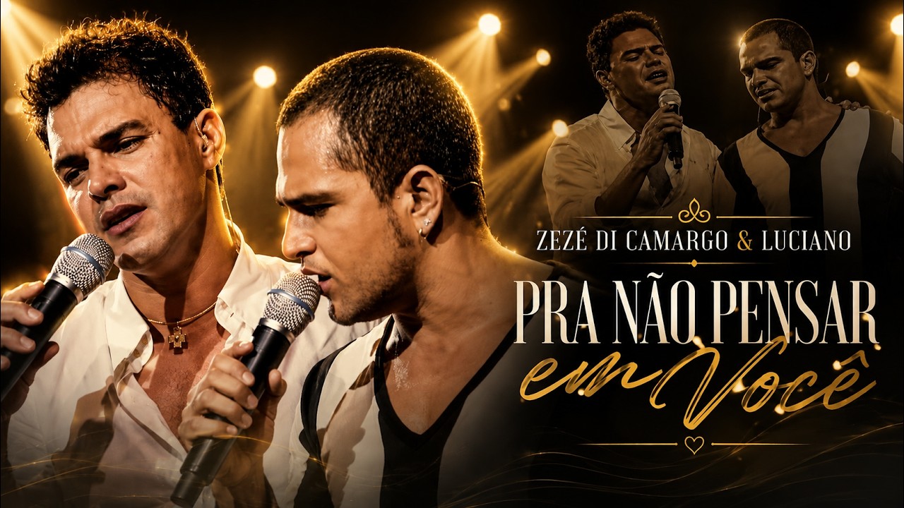 Zezé Di Camargo & Luciano - Pra Não Pensar em Você (Letra/Lyrics)