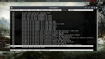 linux power optimizations using powertop and tlp