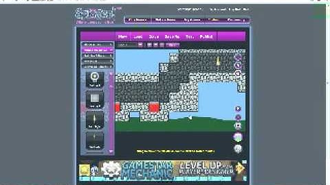 How to make a sploder game Part 2 Adding background switches and doors