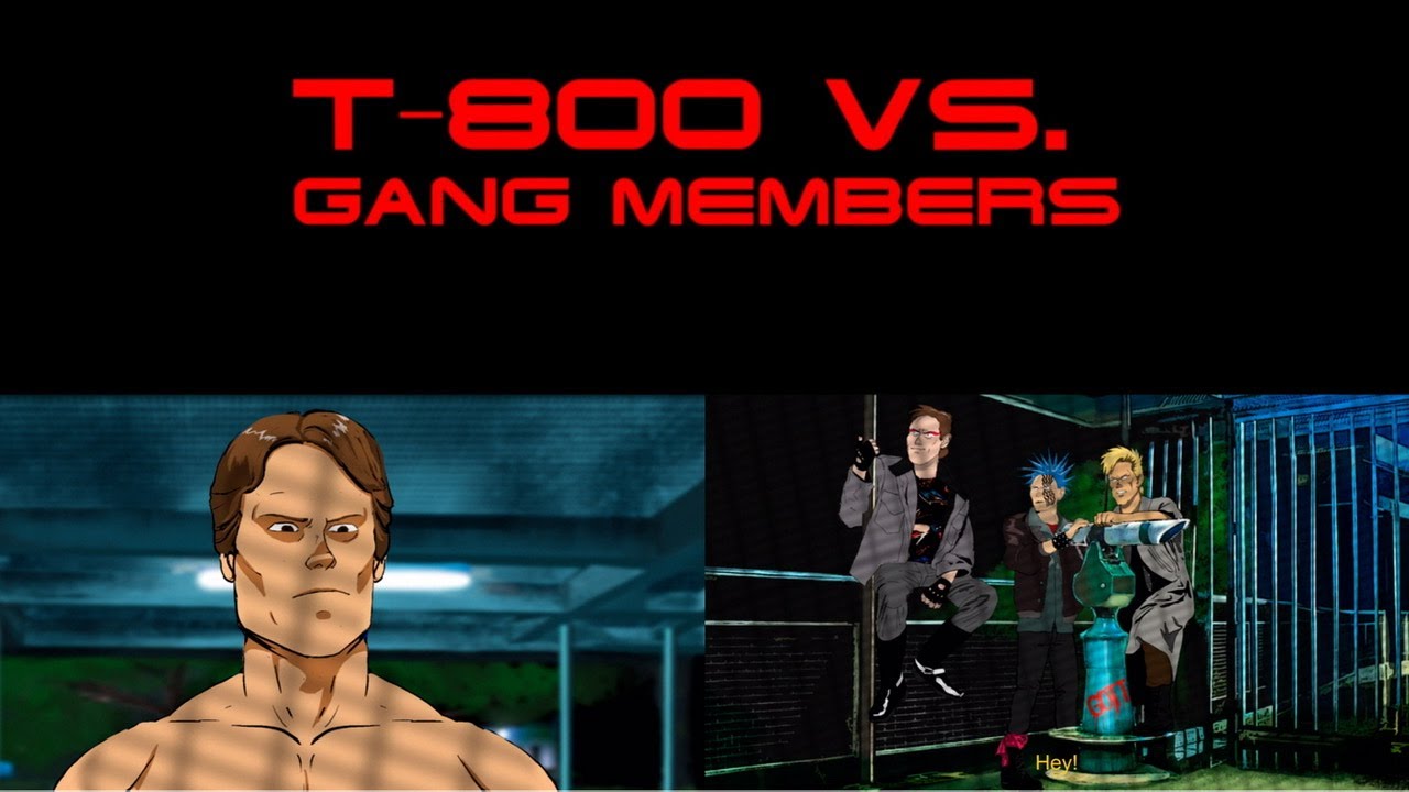 Terminator Vs Punks! - YouTube
