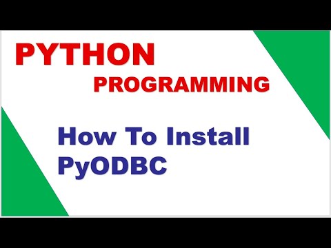 How To Install PyODBC In Python || Python Programming || HEMUYUVA