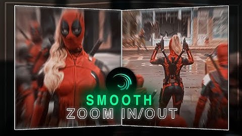 Create Super Zoom In Zoom Out | Tutorial | Alight Motion