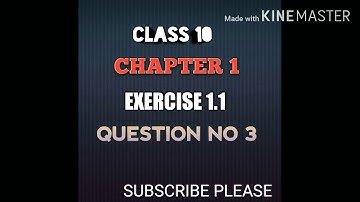 Class 10th Chapter 1 (real number) Exercise 1.1 Question no 3 ...