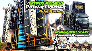 BREWOG Fuso Satset Garap Lighting & Tambah Pasir..Nomer Urut Start Karnaval Pagersari 
