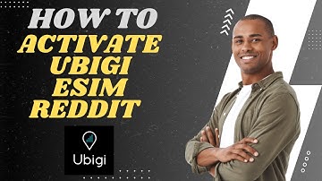 How to activate Ubigi eSim Reddit l Double Z
