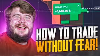 🟣 TRADING WITHOUT FEAR - TRADING MASTERCLASS | Live Trading | Trading for Beginners