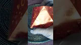 Unmoulding my orgone pyramid #shorts