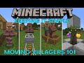 HOW To Move Villagers | The BEST Ways | Minecraft Keeping It Simple