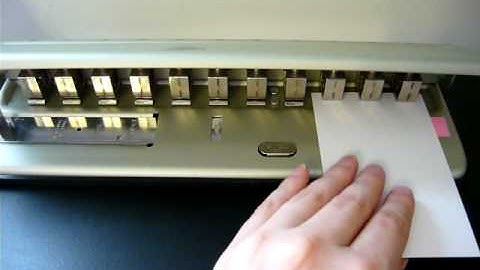 Circa Desk Punch from Levenger