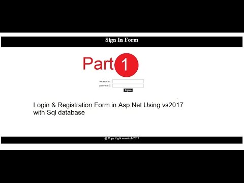Registration form in