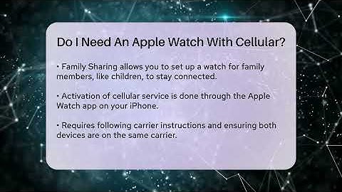 Do I Need An Apple Watch With Cellular? - Talking Tech Trends