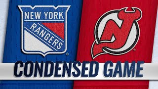 New Jersey Devils TV Cover 09/17/18 Condensed Game: Rangers @ Devils