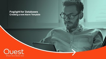 Foglight - Creating a new Alarm template