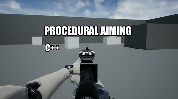 UE5 C++ Advanced Multiplayer True FPS Tutorial #2: Aiming with Control Rig