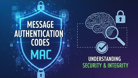 Message Authentication Codes (MAC) Explained | Integrity & Authentication in Cryptography