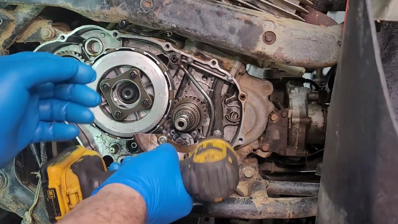 Honda 300 Fourtrax Primary Gear Reduction Install