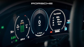 Know Your Porsche | Adjusting the Instrument Cluster on a 2025 Taycan | Taycan Tutorial