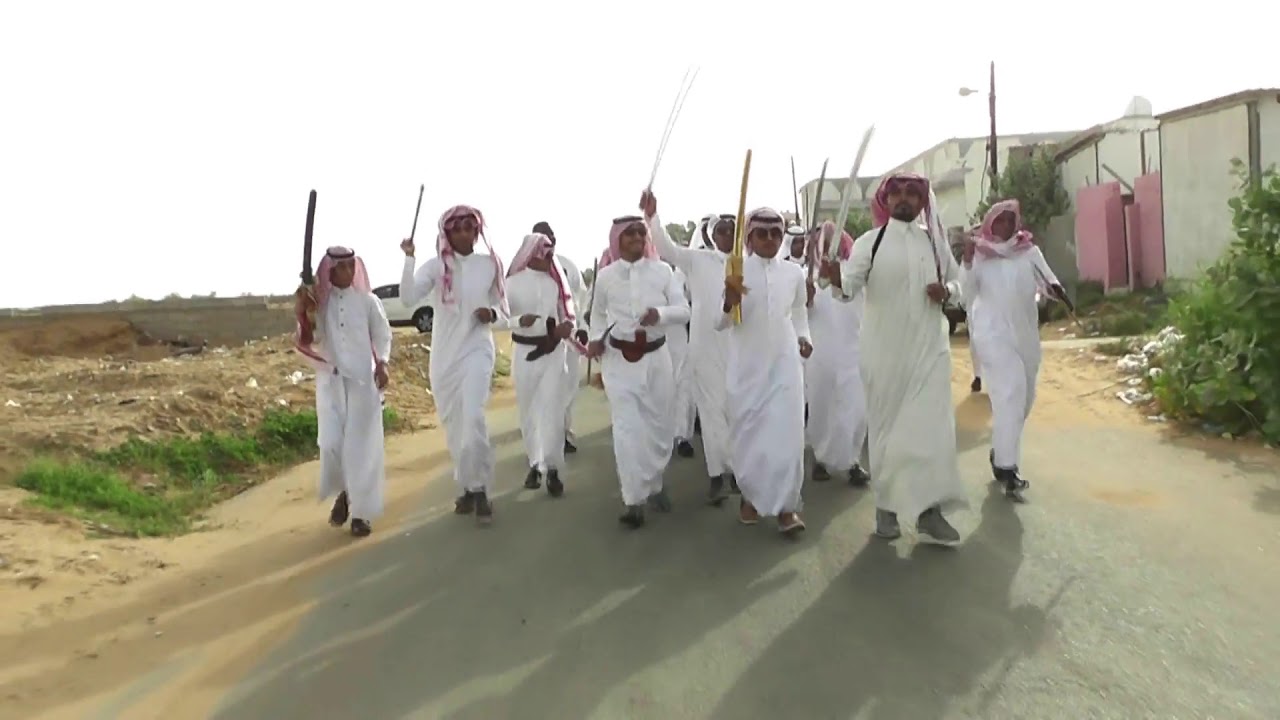 زواج الشابين حسين وشامي علي ابراهيم العذيقي 1 ( العصرية )