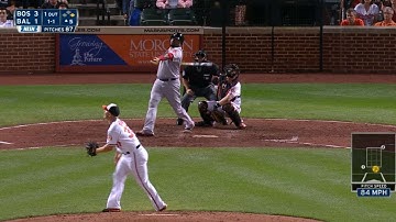 Papi connects on a two-run homer to right