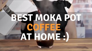 Make Great Coffee With A Moka Pot At Home | Best Tips!!! | On Amazon