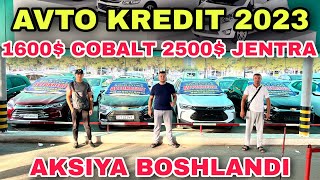 1500$ SPARK 1600$ COBALT 2500$ JENTRA... AVTO KREDIT BONUSDAGI MOSHINALAR... Bexruz akadan...