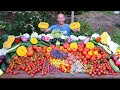 Amazing Garden Harvest on Only 1/9th an Acre, Backyard Sustainable Gardening