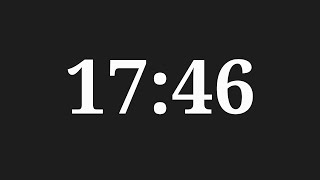 17 Minutes 46 Seconds Timer