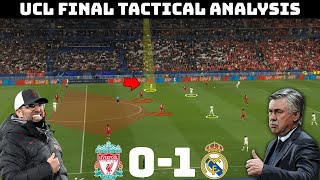 Tactical Analysis : Real Madrid 1-0 Liverpool | How Ancelotti Won The Champions League (again)|